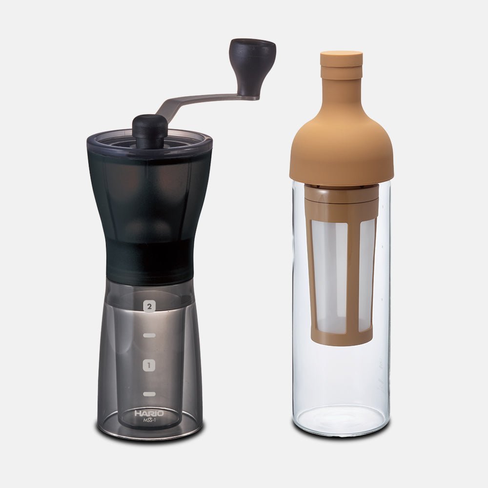 Hario cold brew coffee filter-in bottle bundle