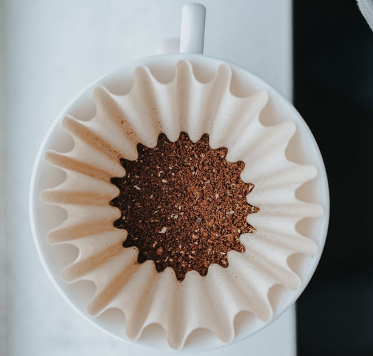 Grinding coffee beans