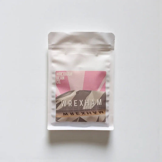 Gorilla summit ugandan coffee beans in resealable 225g bag, wrexham bean co.