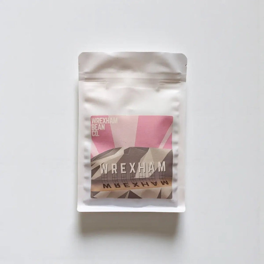 Gorilla summit ugandan coffee beans in resealable 225g bag, wrexham bean co.